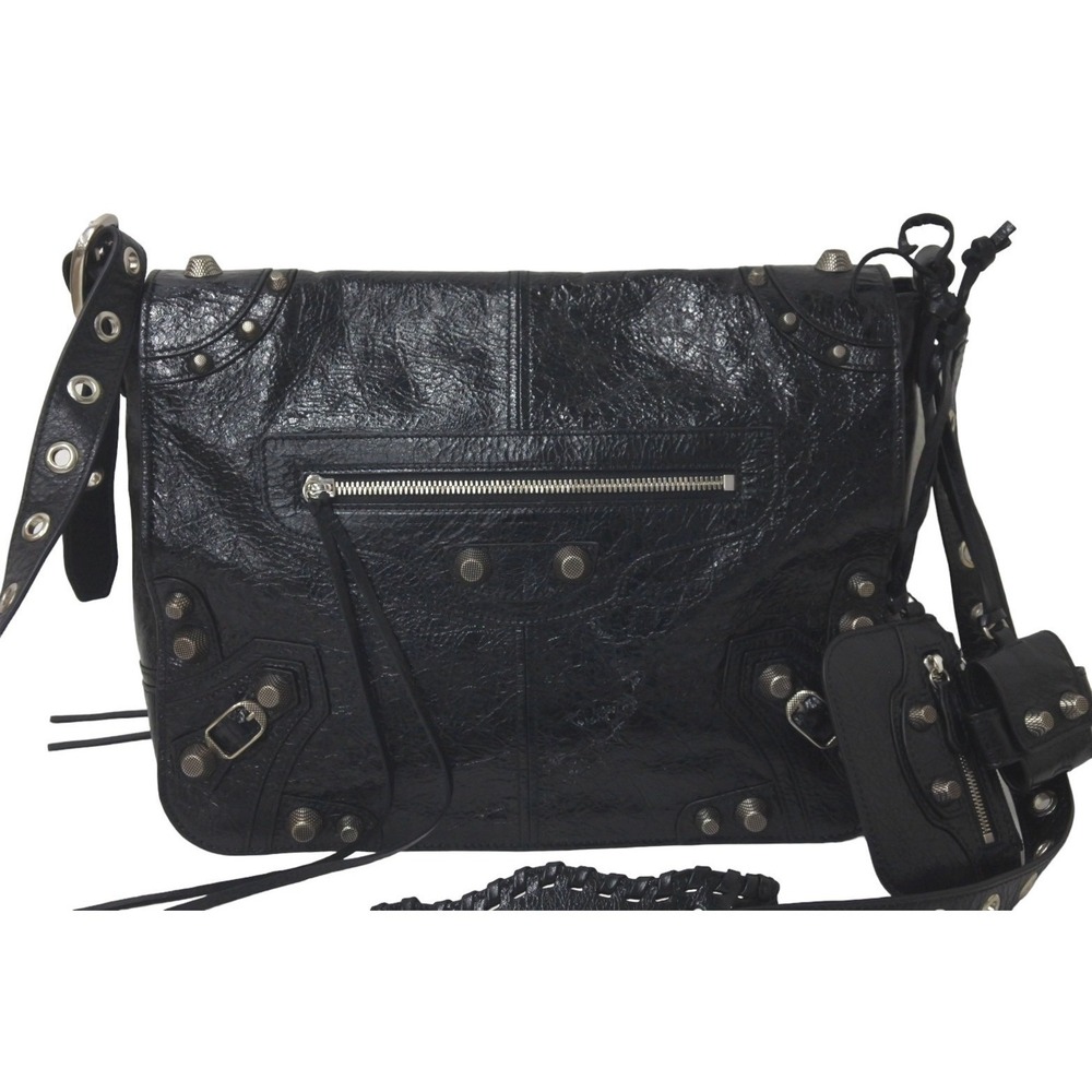 BALENCIAGA LE CAGOLE shoulder bag black - Picture 2 of 10